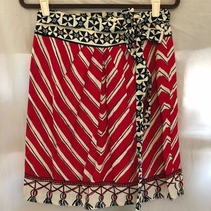 Anthropologie We Love Vera Stars and Stripes Skirt